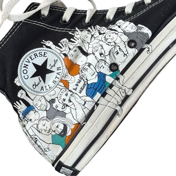 Men's Converse All Star Chuck Taylor Hi 'Crowd' High Top Sneakers Black | Sz 11 - Picture 11 of 15